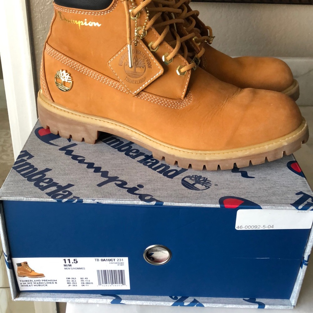 Timberlands/ Champion